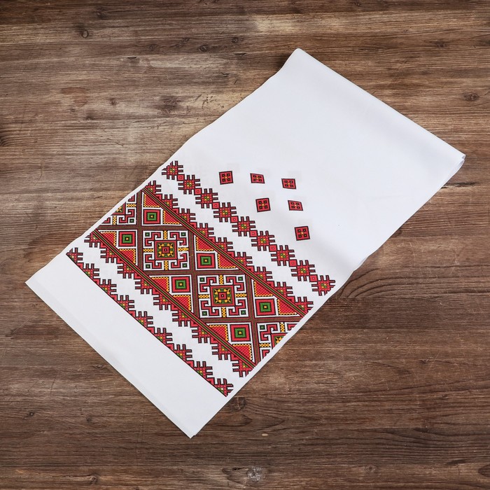 Рушник с орнаментом "Узоры", 150 х 24 см