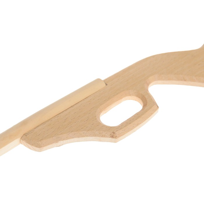 Сувенир деревянный "Ружьё охотничье", светлое, массив бука, 65 см