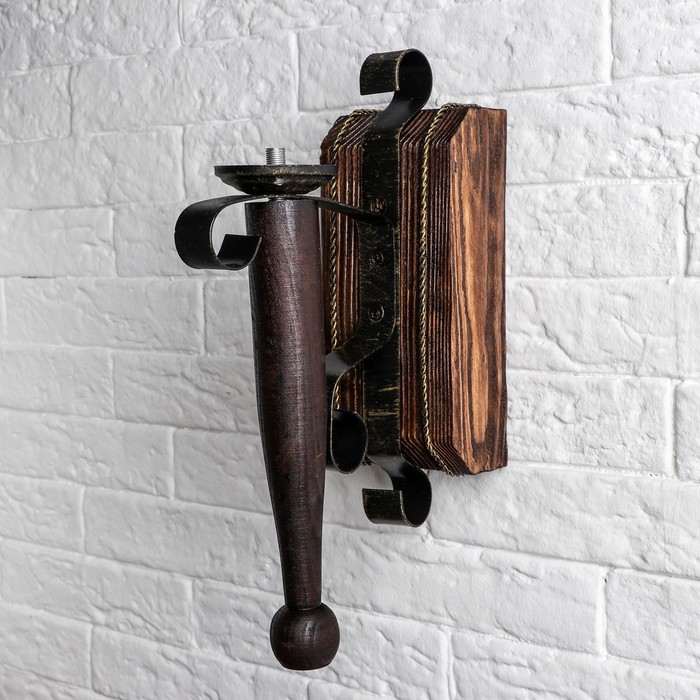 Бра деревянное "Дракон", 1 лампа