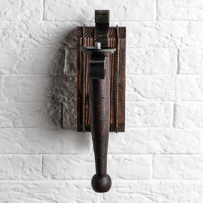 Бра деревянное "Дракон", 1 лампа