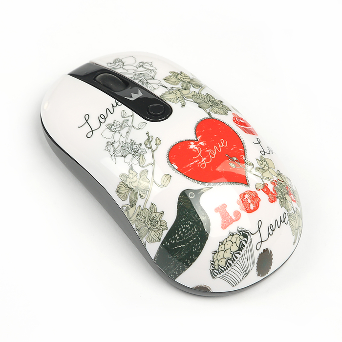 Мышь CROWN CMM-926W (flower), беспроводная