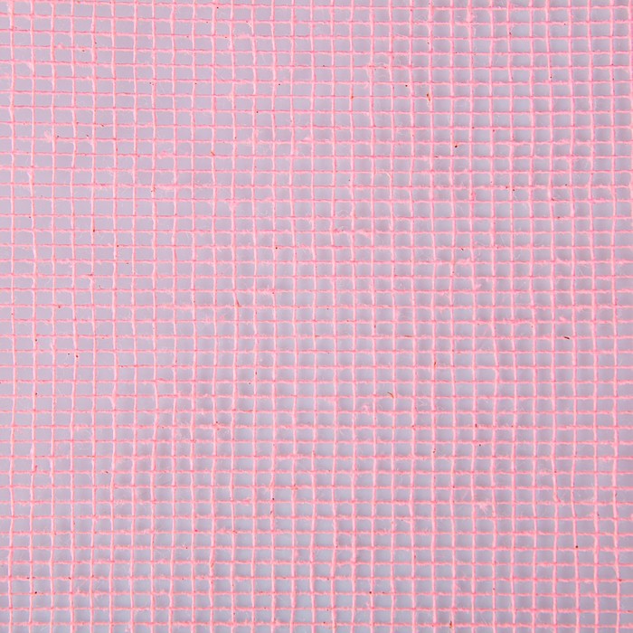 Сетка «Джут» натуральная, BOZA, ярко-розовый, 0,53 x 4,57 м