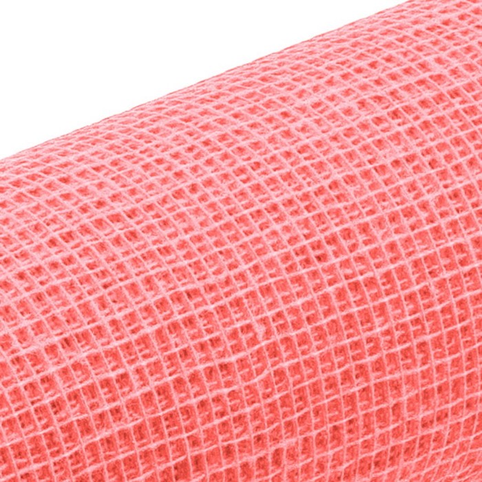 Сетка «Джут» натуральная, BOZA, ярко-розовый, 0,53 x 4,57 м