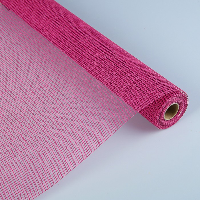 Сетка «Джут» натуральная, BOZA, винный, 0,53 x 4,57 м