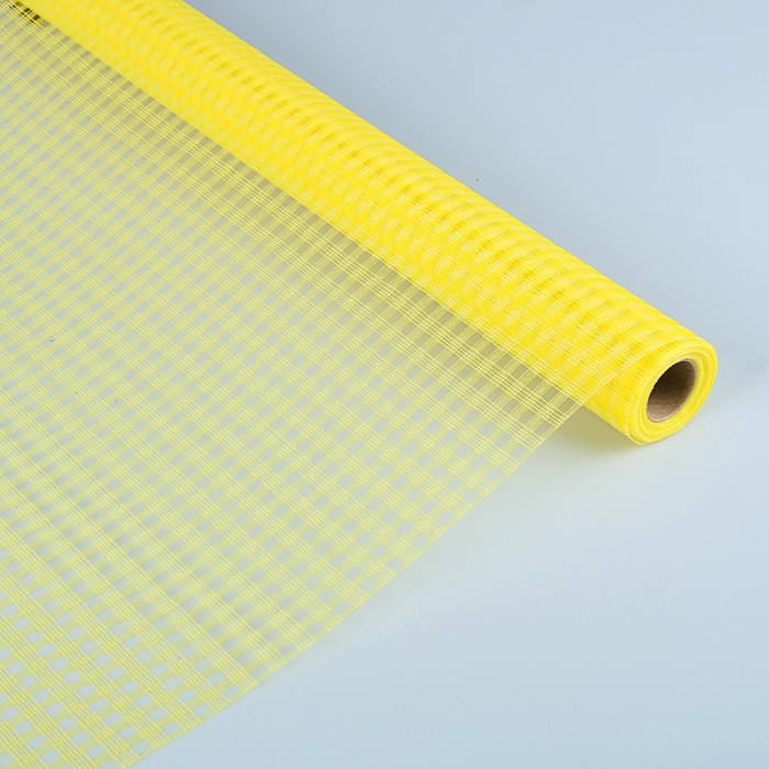 Сетка «Поло» натуральная, BOZA, лимонный, 0,53 x 4,57 см