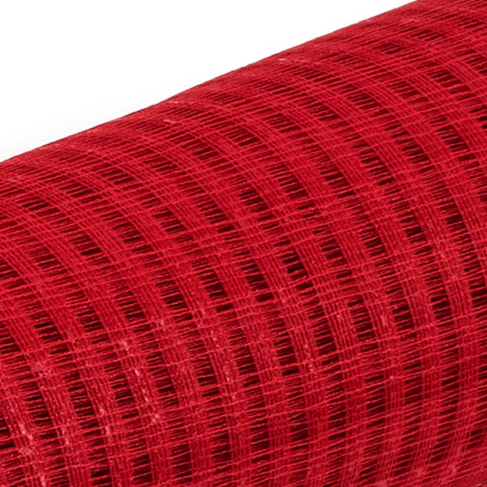 Сетка «Поло» натуральная, BOZA, красный, 0,53 x 4,57 см