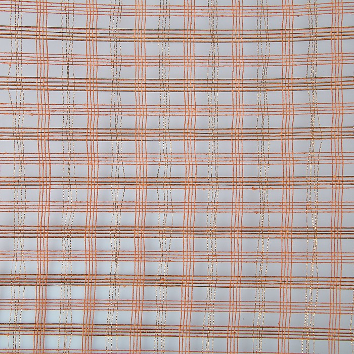 Сетка «Поло» натуральная металлизированная, BOZA, коричневый, 0,53 x 4,57 см