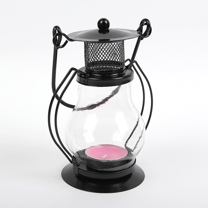 Свеча "Фонарик" чёрный