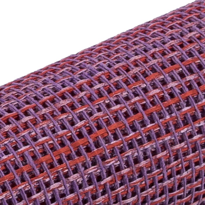 Сетка «Танжер», двухцветная, BOZA, фиолетово-красный, 0,53 x 4,57 м