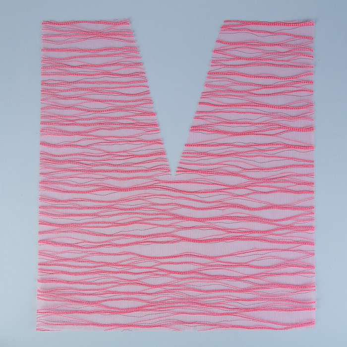 Сетка букетная «Сирокко» металлизированная, BOZA, розовый, 0,53 х 0,6 м, 10 шт