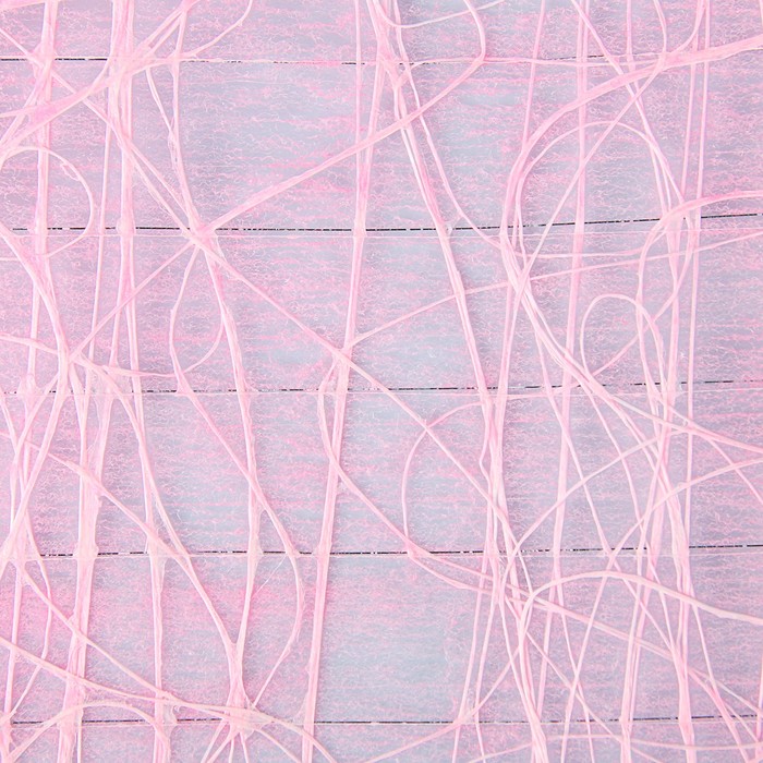 Сетка «Флерон», металлизированная, BOZA, светло-розовый, 0,53 x 4,57 м