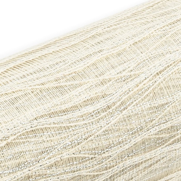 Сетка «Сирокко» металлизированная, BOZA, белый, 0,53 x 4,57 м