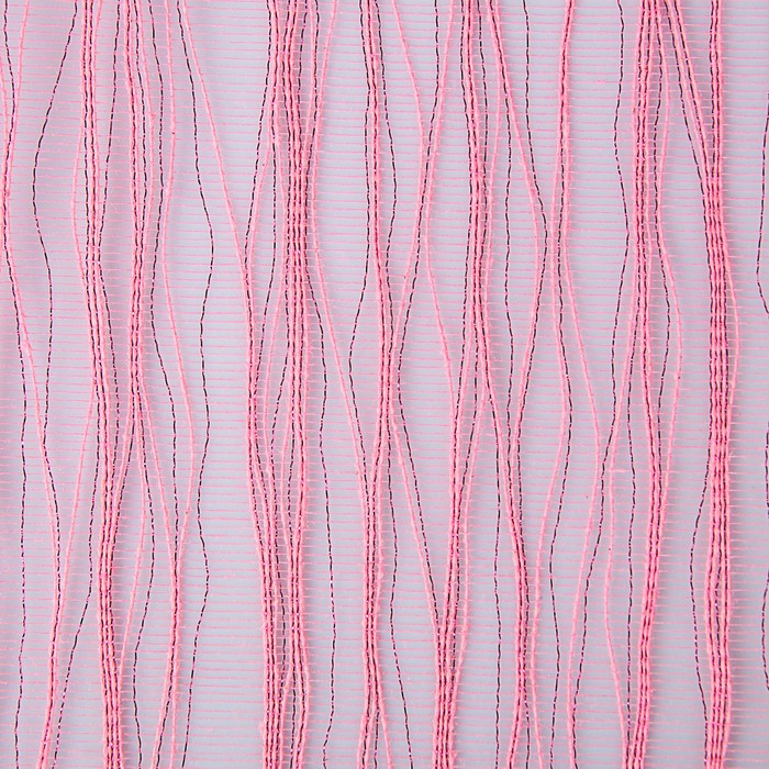 Сетка «Сирокко» металлизированная, BOZA, розовый, 0,53 x 4,57 м