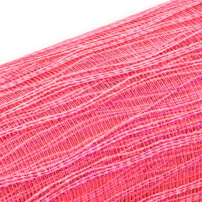 Сетка «Сирокко» металлизированная, BOZA, розовый, 0,53 x 4,57 м