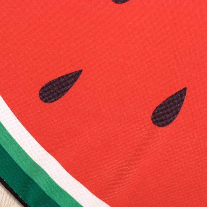 Полотенце пляжное круглое Этель "Сочный арбуз", 150х150 см, 100 % п/э