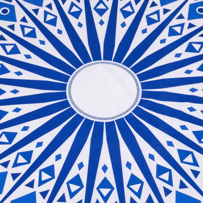 Полотенце пляжное круглое Этель "Ocean wave", 150х150 см, 100 % п/э