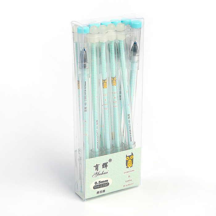 Ручка гелевая ПИШИ-СТИРАЙ 0,38мм стержень черный корпус МИКС