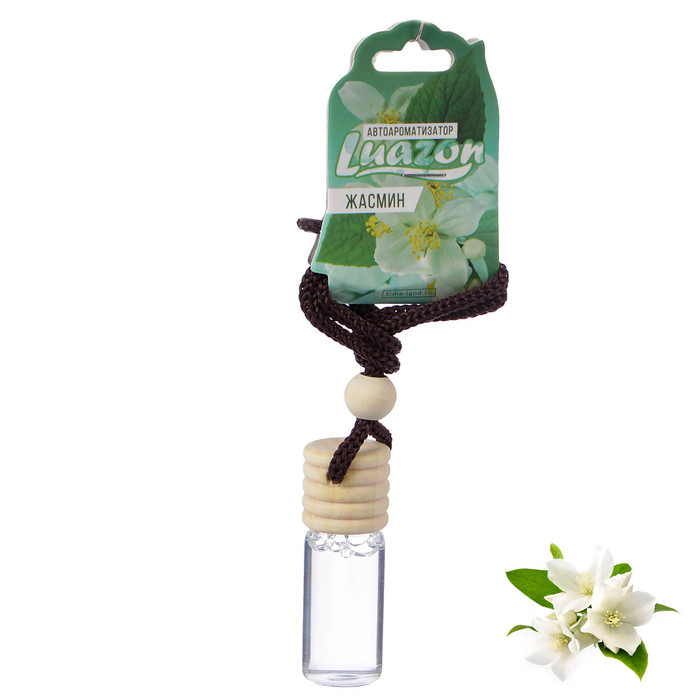 Ароматизатор подвесной в машину "В Бутылочке", жасмин