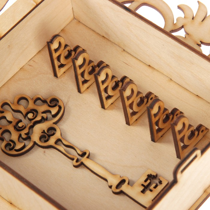 Ключница с замком 19х22х4,5см (КлД 00-01)