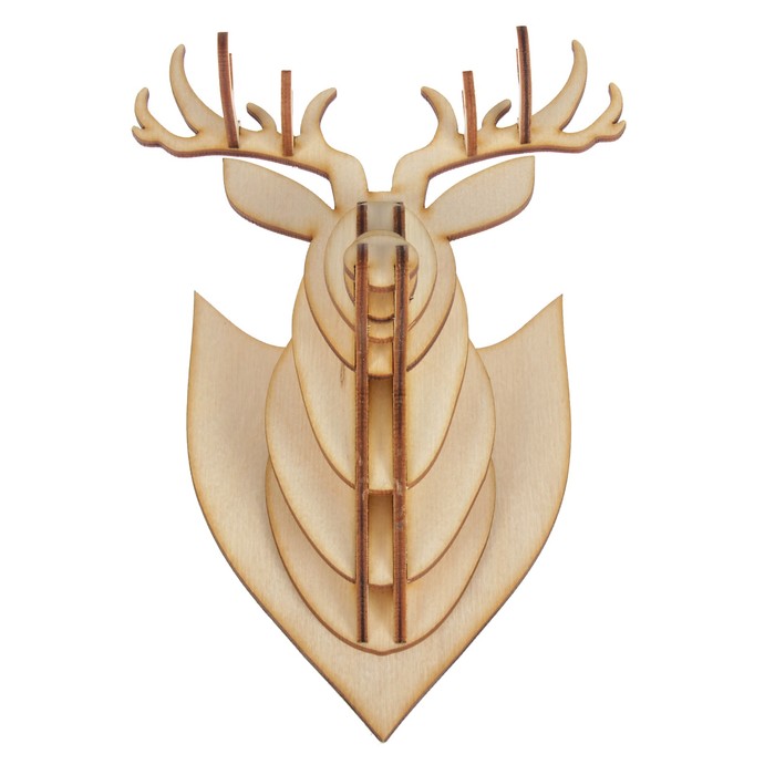 Ключница "Олень" 15х21х11см (КлД 00-05)