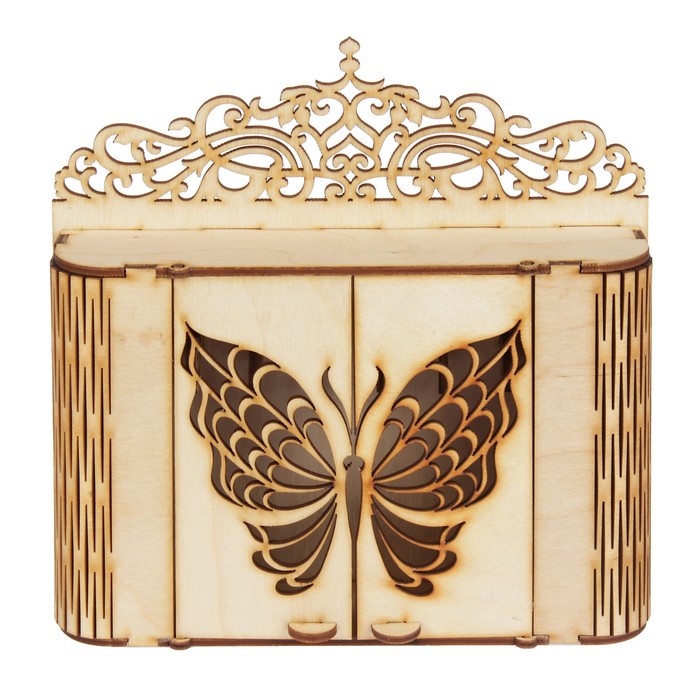 Ключница "Бабочка" 20х20х4,5см (КлД 00-08)