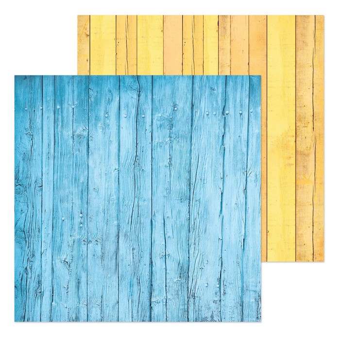 Бумага для скрапбукинга "Доски" 20 х 20 см, 180 г/м