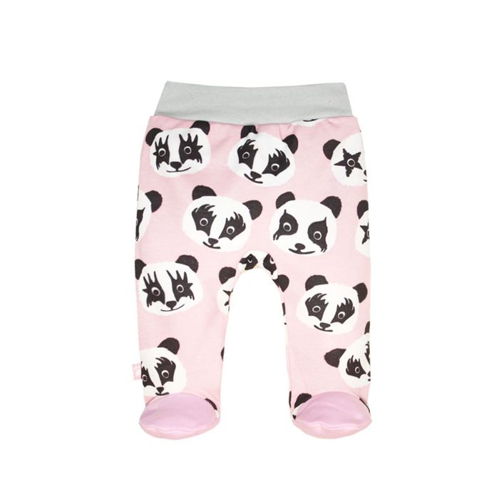Ползунки детские "Озорные панды", рост 86 см, цвет розовый 5122
