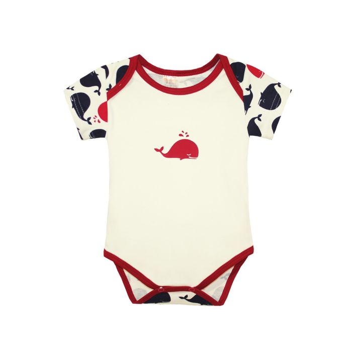 Боди детское "КИТёнок", рост 62 см, цвет красный 9609