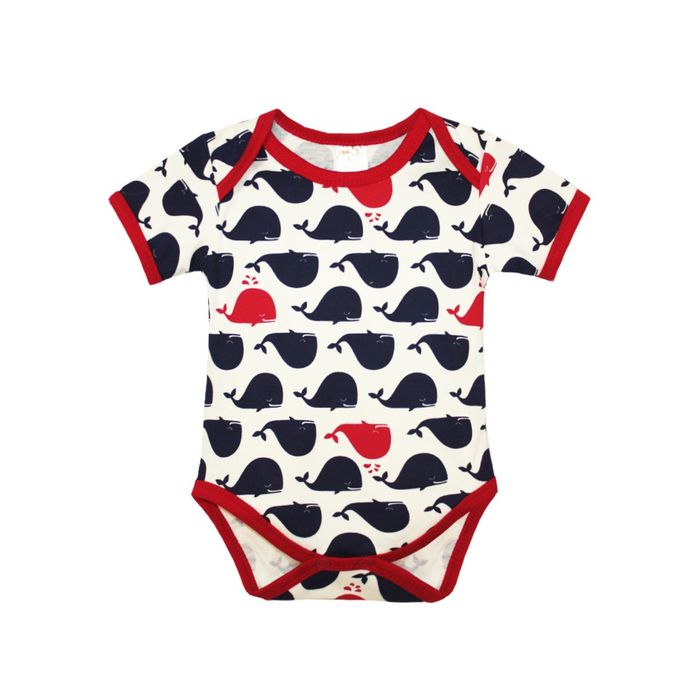 Боди детское "КИТёнок", рост 68 см, цвет красный 9509