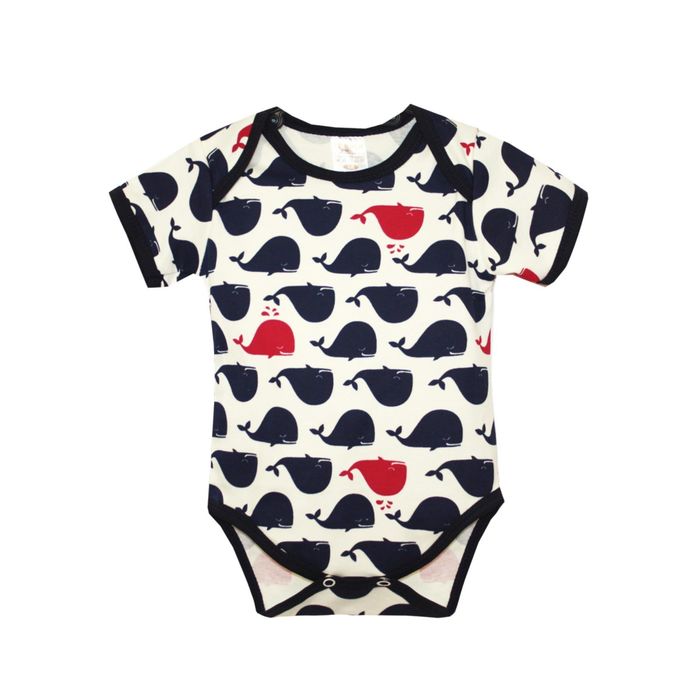 Боди детское "КИТёнок", рост 68 см, цвет синий 9508