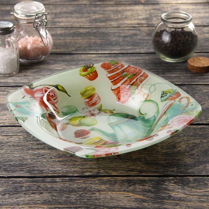 Тарелка суповая "Макаруны" 20 см