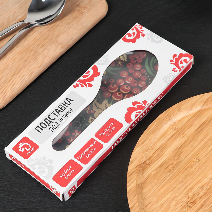 Подставка под ложку "Русская калина"