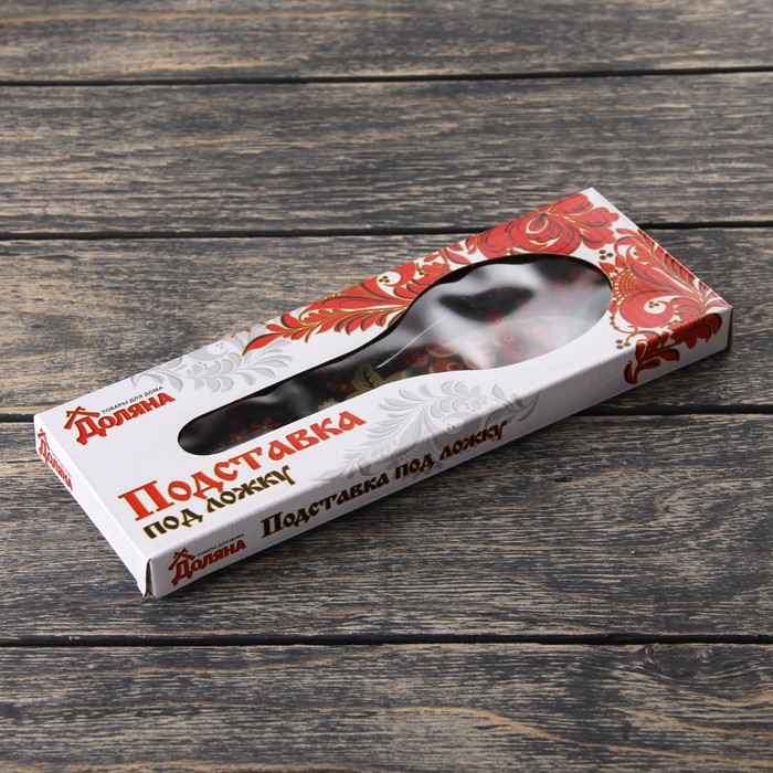 Подставка под ложку "Русская калина"