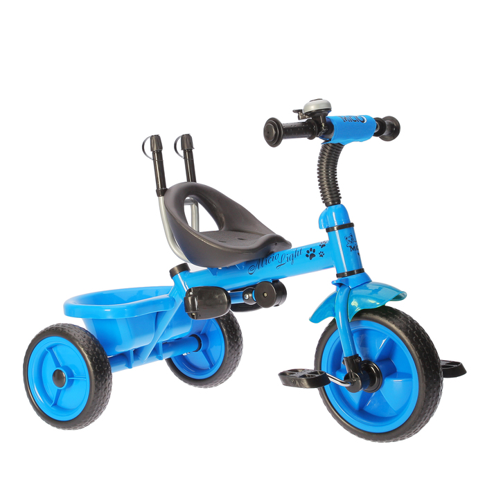 Велосипед трехколесный Micio Light 2018, колеса EVA 10"/8", цвет синий
