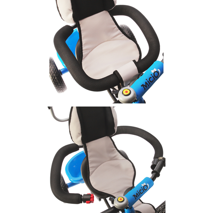 Велосипед трехколесный Micio Light 2018, колеса EVA 10"/8", цвет синий