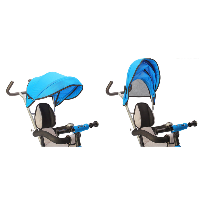 Велосипед трехколесный Micio Light 2018, колеса EVA 10"/8", цвет синий