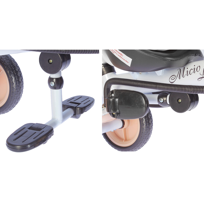 Велосипед трехколесный Micio Light 2018, колеса EVA 10"/8", цвет бежевый