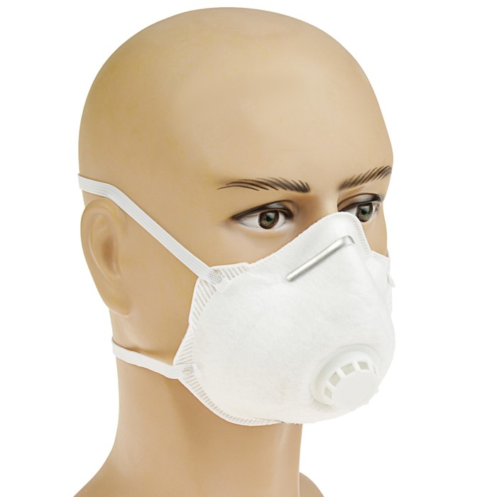 Полумаска фильтрующая формованная с клапаном "Исток" FFP1