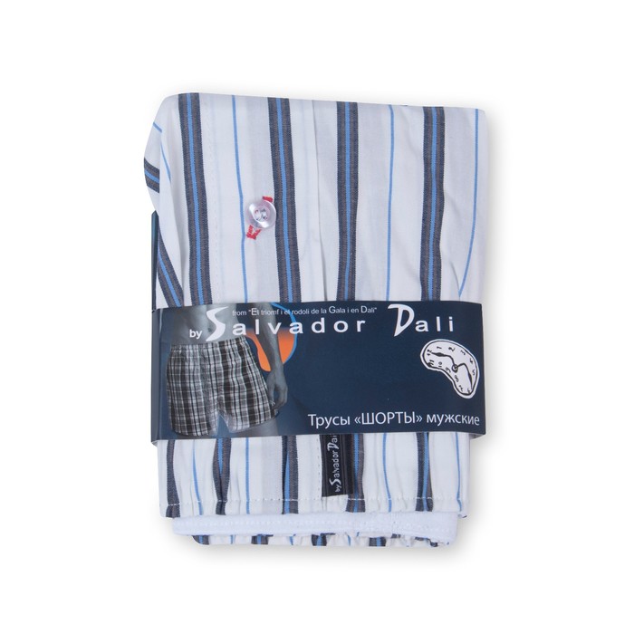 Трусы мужские свободные 3510-2 цвет голубой, р-р 54-56 (XXXL)