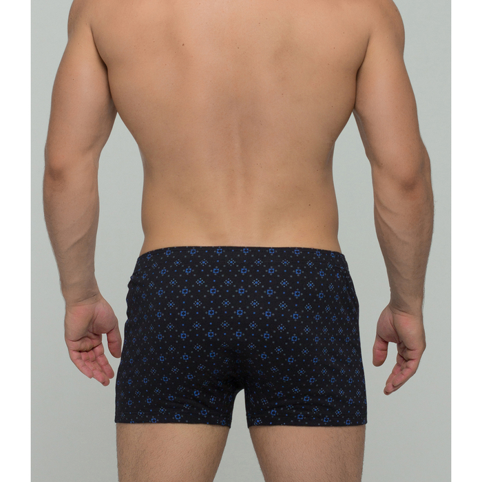 Трусы мужские свободные 3325-1 цвет чёрный, р-р 52-54 (XXL)