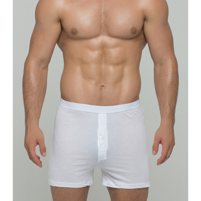 Трусы мужские свободные 307-1 цвет белый, р-р 48-50 (L)
