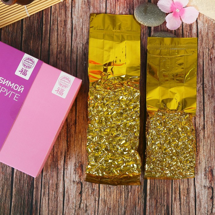 Набор чая Тегуаньинь, Да Хун Пао "Любимой подруге", 2 пакета по 50 г