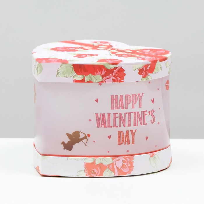 Коробка подарочная со светодиодом 15 х 12 х 15