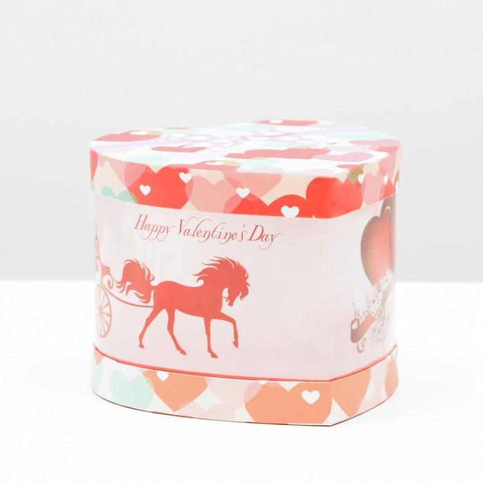 Коробка подарочная со светодиодом 15 х 12 х 15