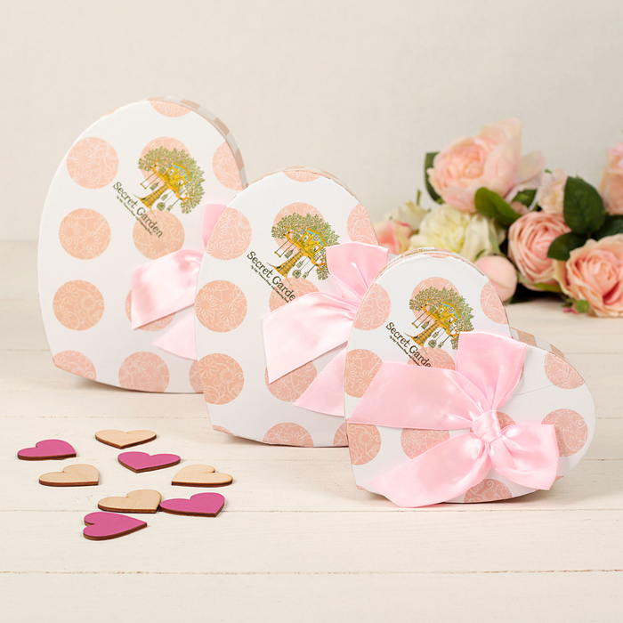 Набор коробок 3в1, 21,5 х 20,5 х 9 - 15,5 х 13,5 х 6 см