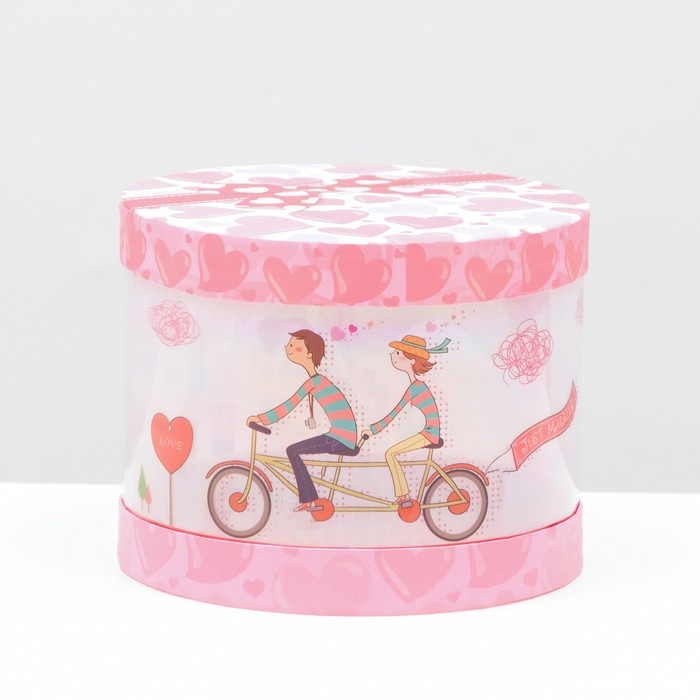 Коробка подарочная со светодиодом 15 х 15 х 12 см