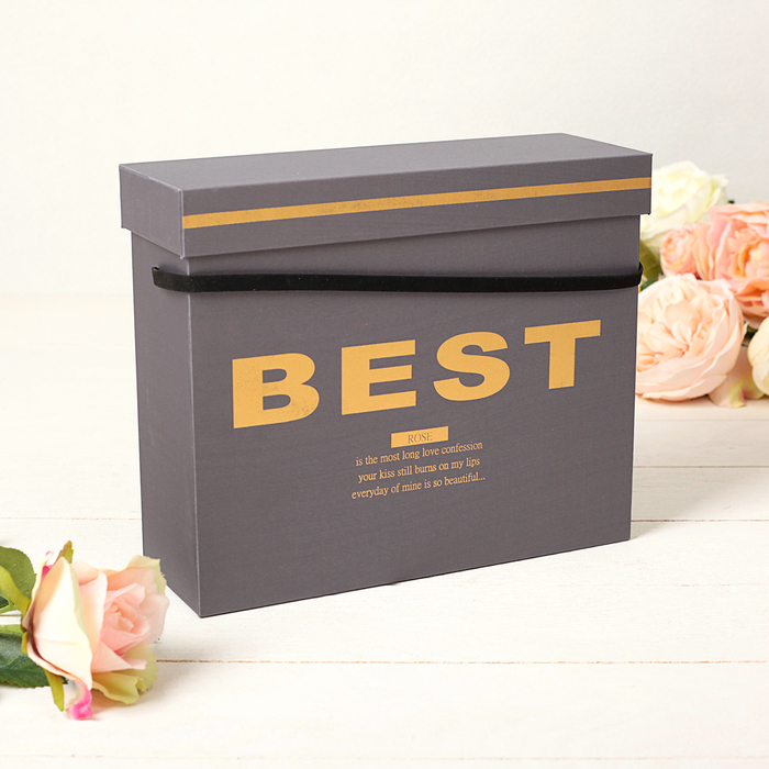 Коробка подарочная со шнурком 25 х 8,5 х 20,5 см