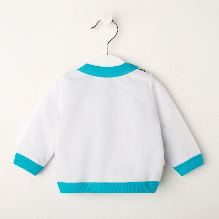 Толстовка детская, рост 68 см,цвет белый ТЛ-227_М