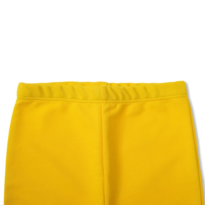 Ползунки детские на резинке, рост 74 см, цвет жёлтый У-ПЗ-116.3