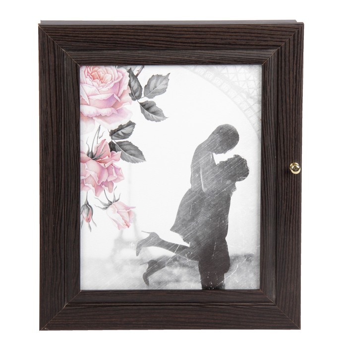 Ключница "Пара" венге 24х29х4 см